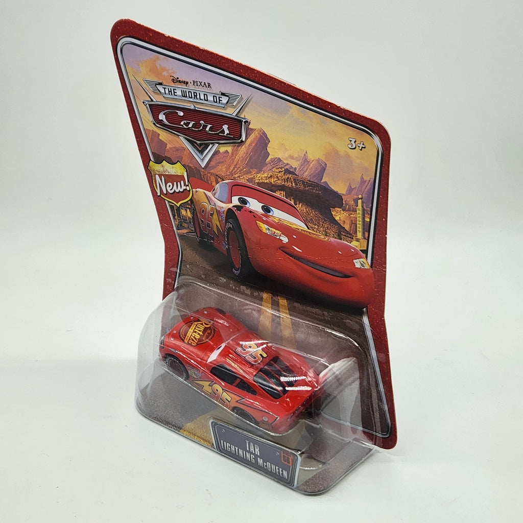 Tar Lightning Mcqueen 2008 Mattel Disney Pixar Cars 1:55 Diecast3