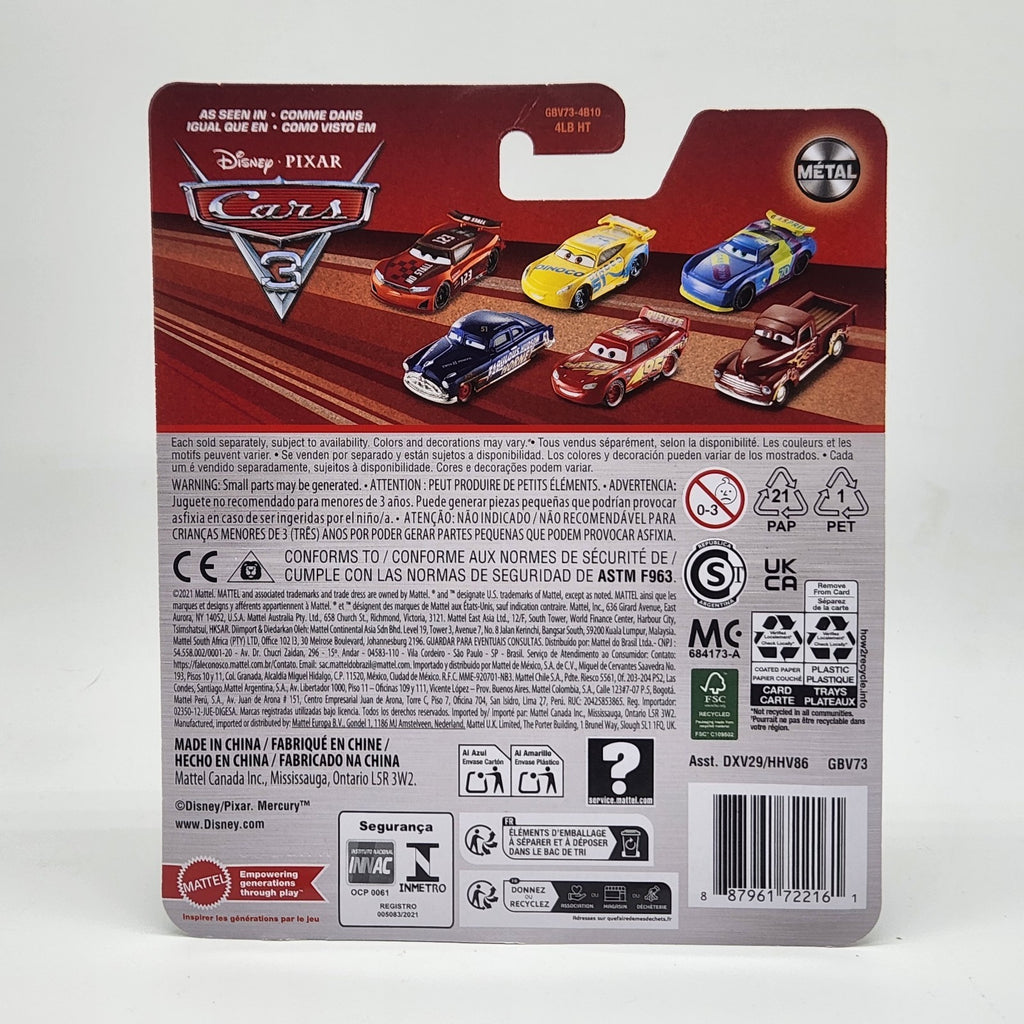 Barry Depedal 2026 Disney Pixar Cars #64 RPM Car 1:55 Next Gen Racer2