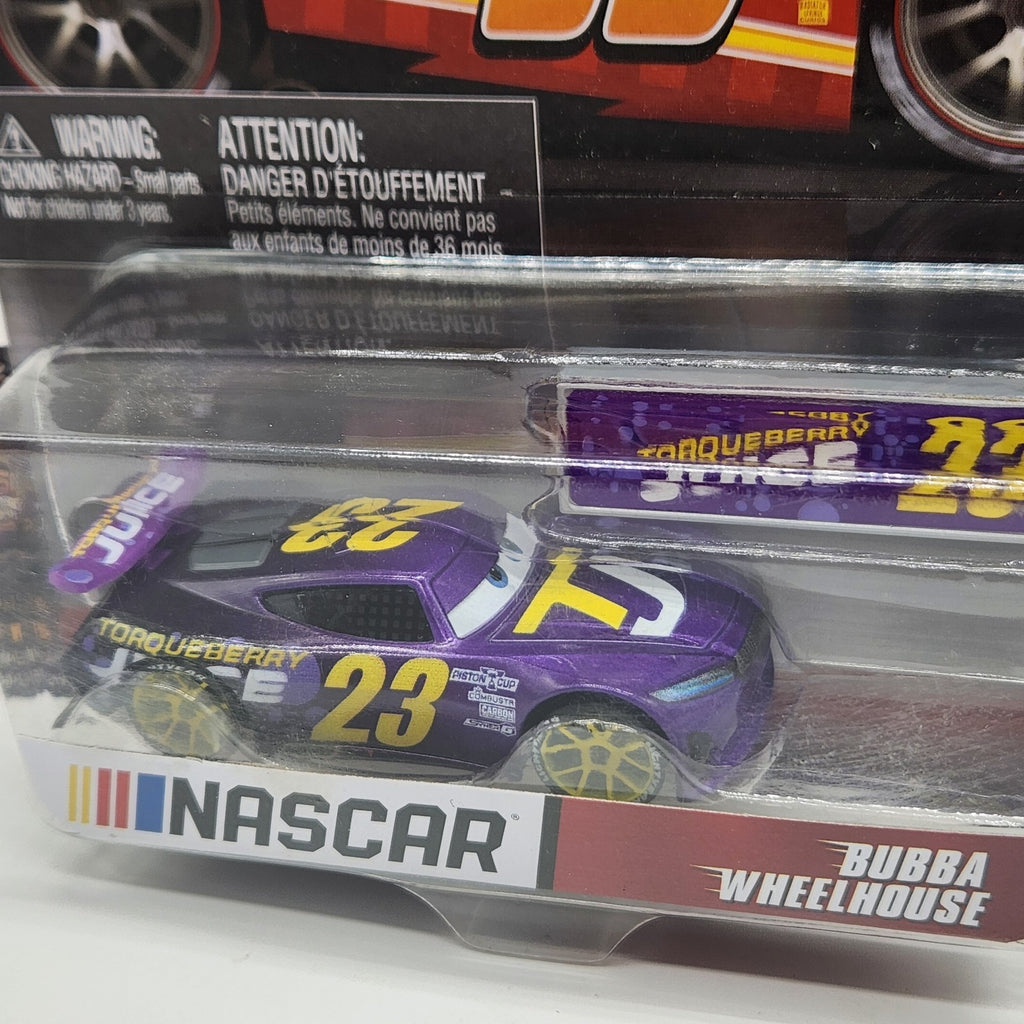 DISNEY PIXAR CARS 2024 NASCAR BUBBA WHEELHOUSE METALLIC PURPLE # 231