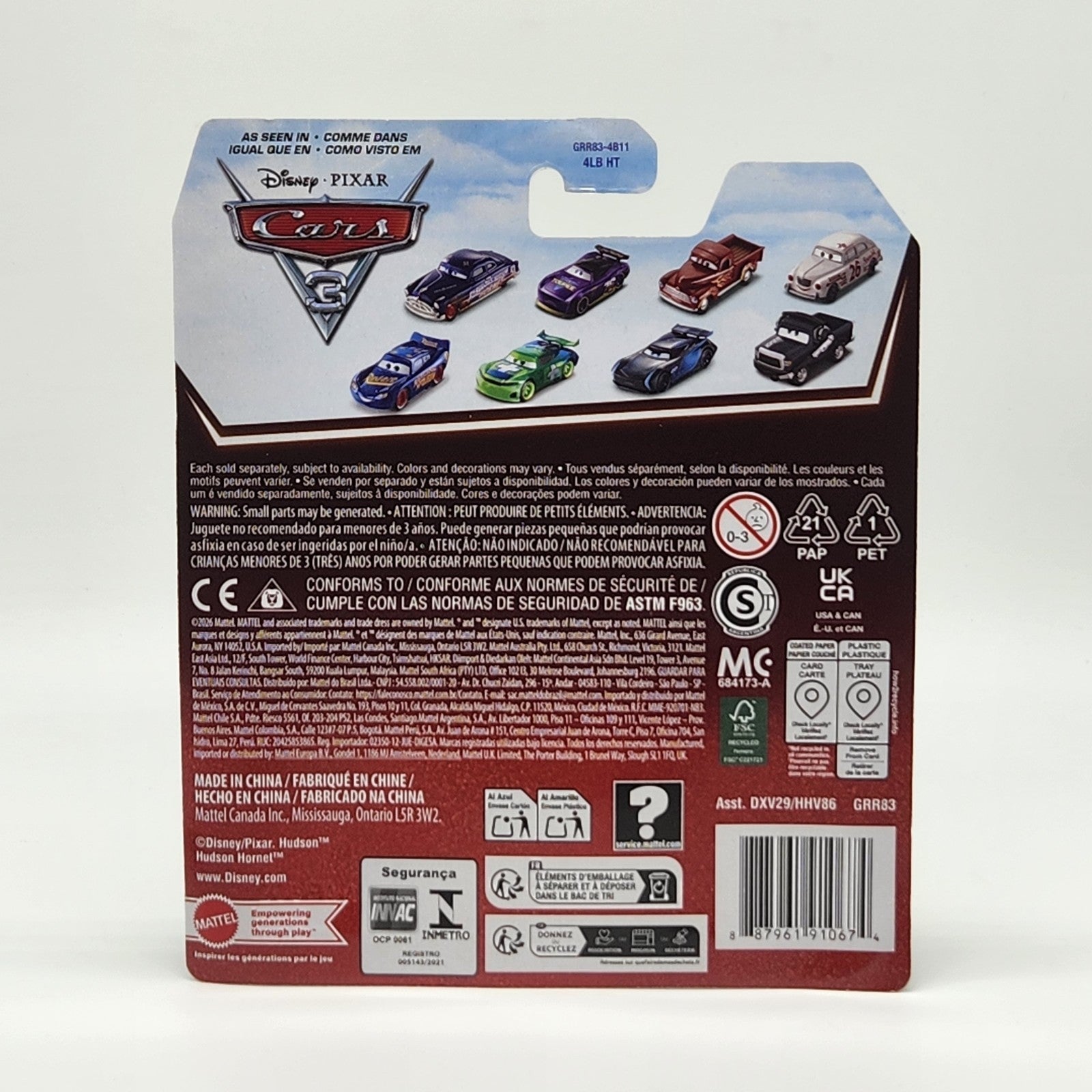 Disney Pixar Cars 20th Anniversary Card - Clutch Aid Racing Tractor 2026 Mattel2