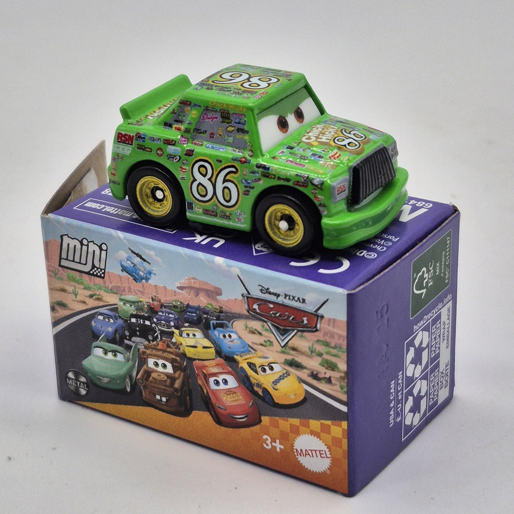 Chick Hicks Mini Disney Pixar Cars 2025 Diecast Toy Piston Cup Racer0