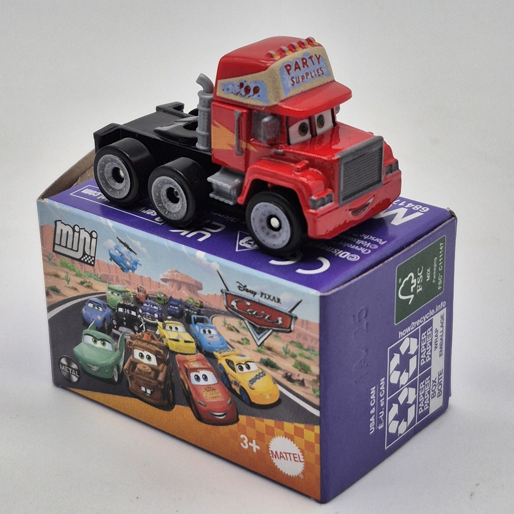 Jockey Flocko Mack 2025 Disney Pixar Cars Mini Racers Diecast Toy Truck0