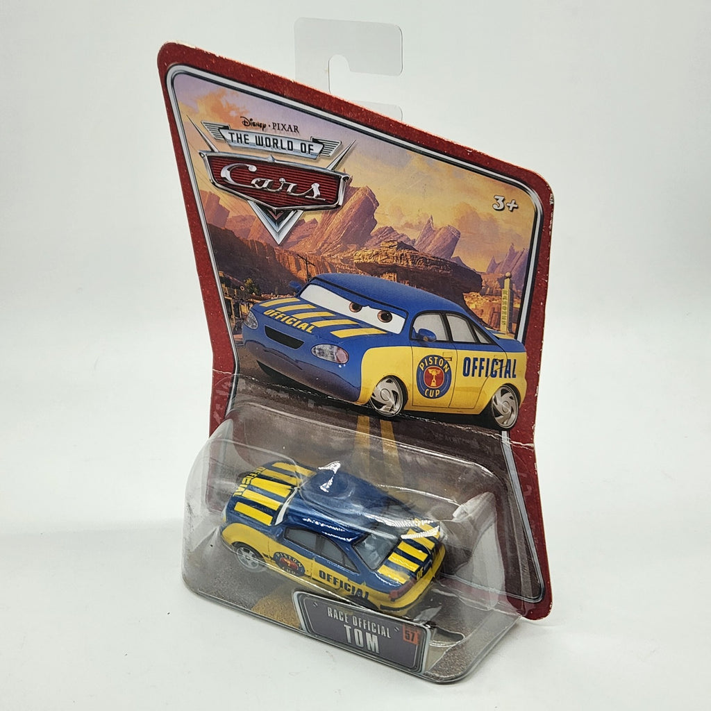 Disney Pixar Cars Race Official Tom  # 57 Diecast 1:55 World Of Cars 20083