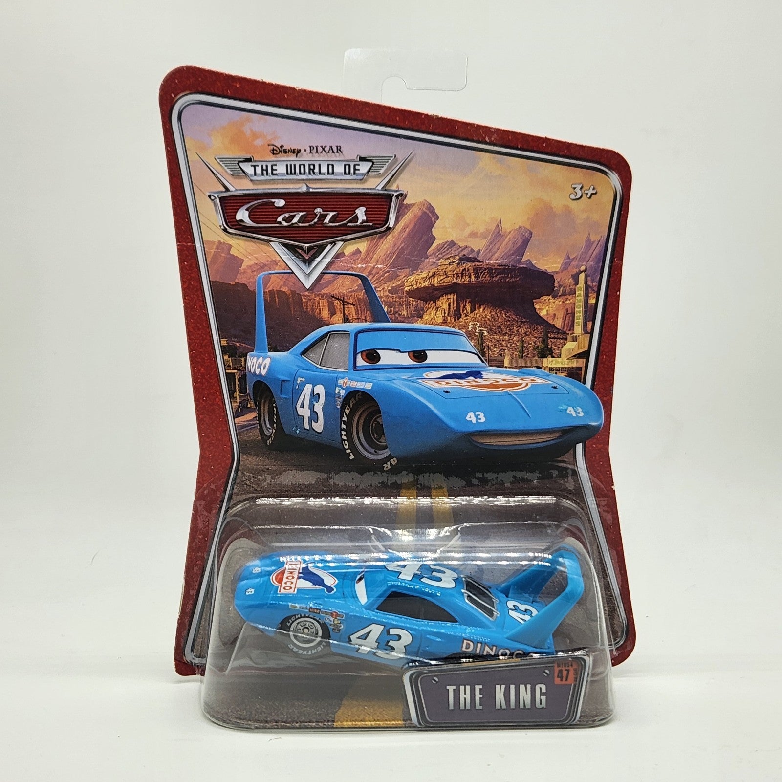 Disney Pixar Cars 2008 World of Cars The King 47 Strip Weathers Mattel 1:550
