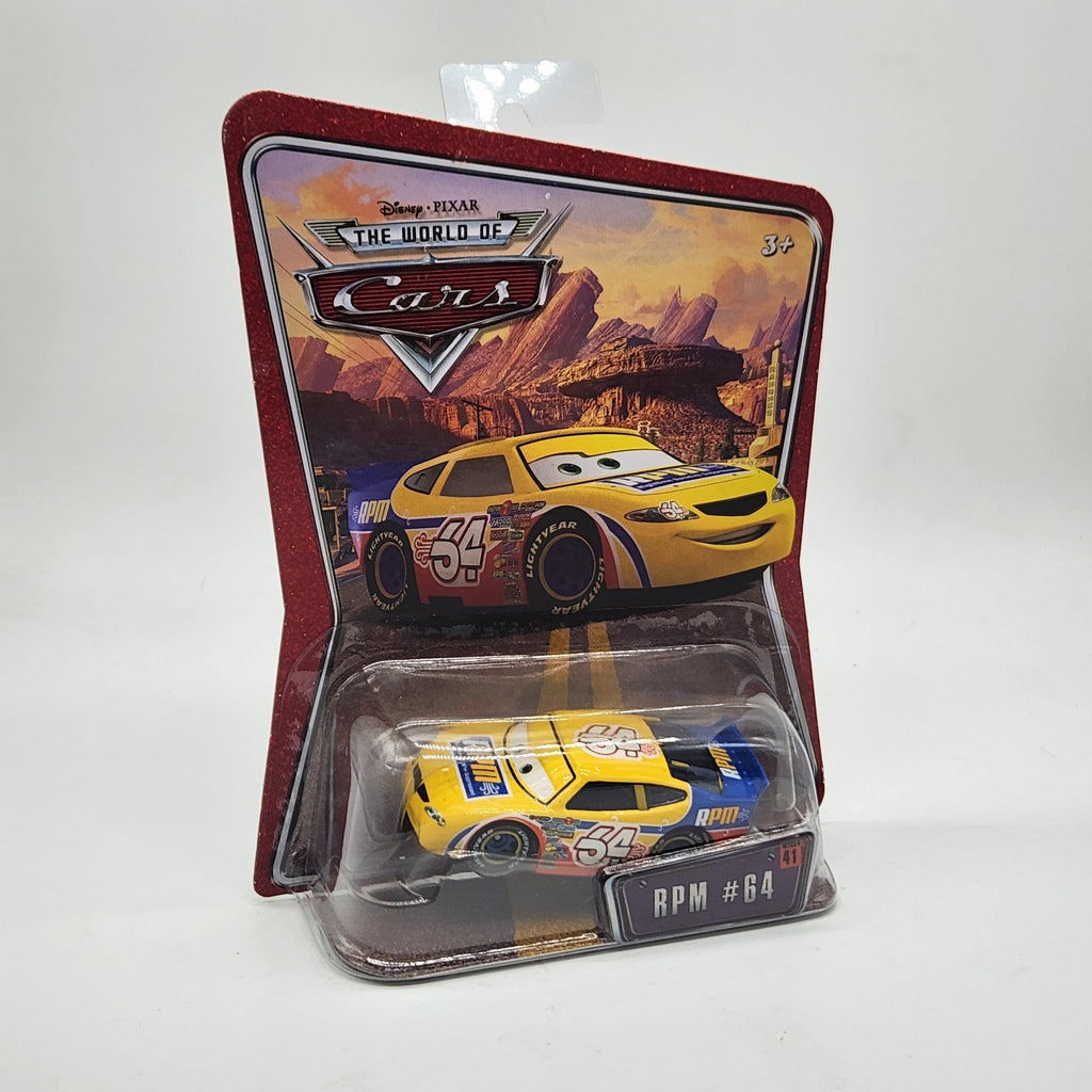 Winford Bradford RPM #64 Disney Pixar World Of Cars 2008 1:55 Diecast Toy2