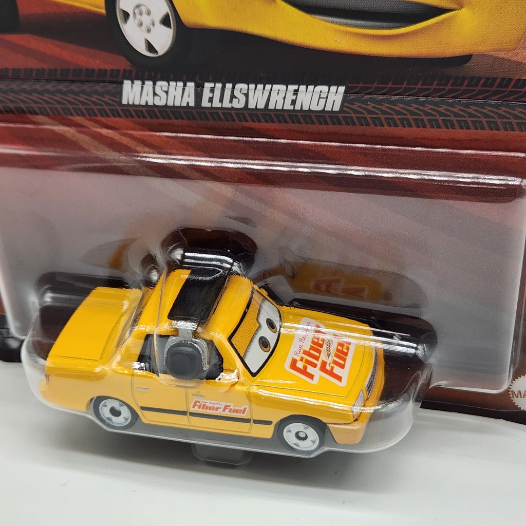Disney Pixar Cars Masha Ellswrench With Headset 1:55 Diecast Car Mattel Toys1