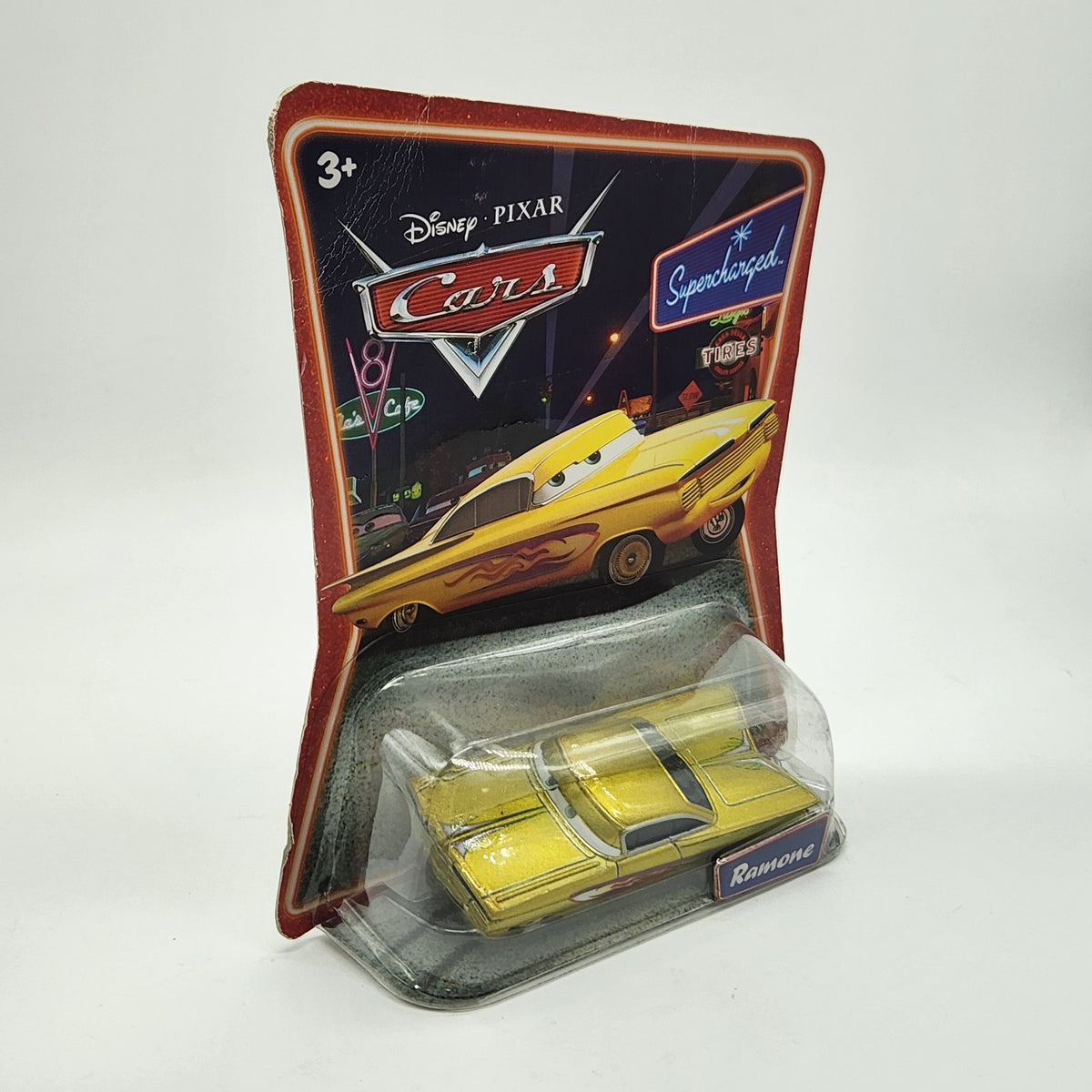 Disney Pixar Cars Supercharged 2007 Ramone Yellow 1:55 Mattel2