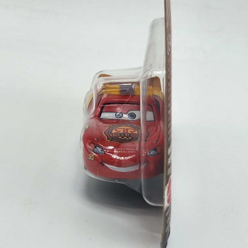 Disney Pixar Cars Race & Rescue Lightning Mcqueen Metal Mattel Diecast 1:551