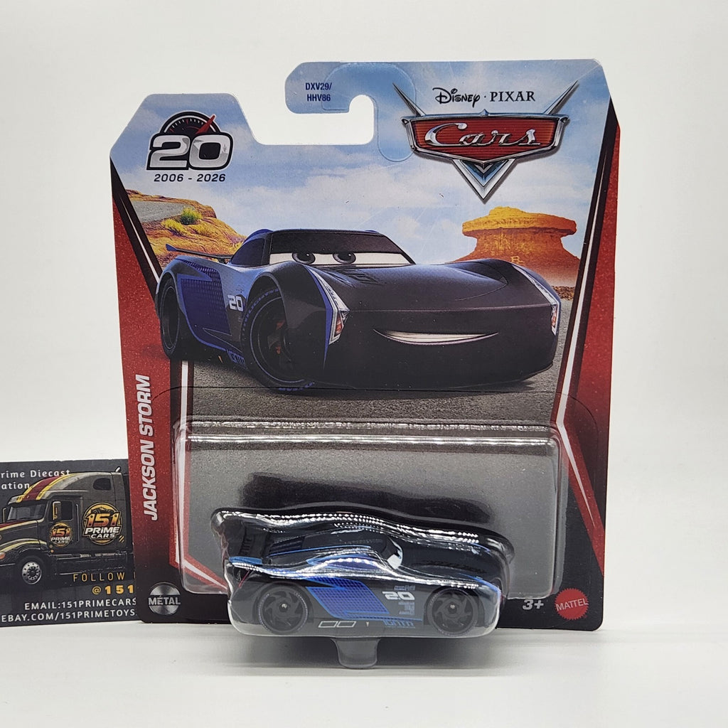 Jackson Storm 20th Anniversary Disney Pixar Cars 1:55 Diecast 20260