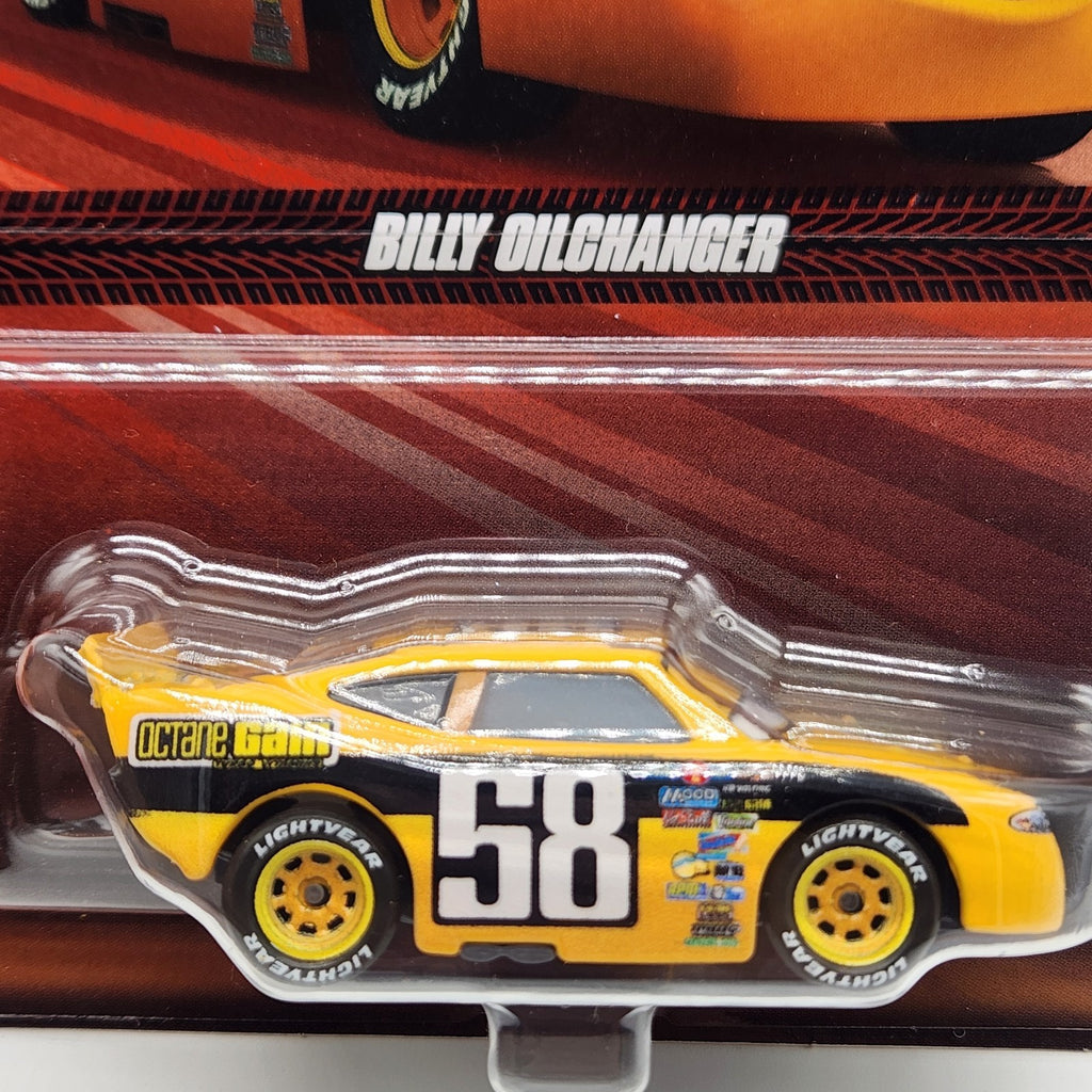 DISNEY PIXAR CARS BILLY OILCHANGER #58 OCTANE GAIN METAL 2025 1:55 Diecast2