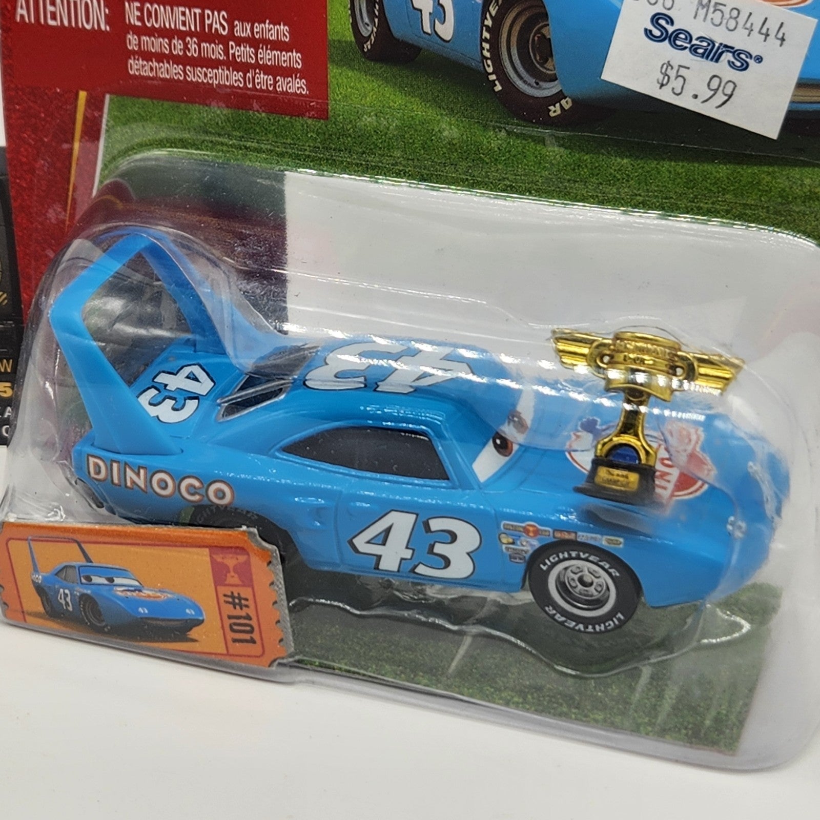 2009 Piston Cup Chase The King Strip Weathers Disney Pixar World Of Cars 1:551
