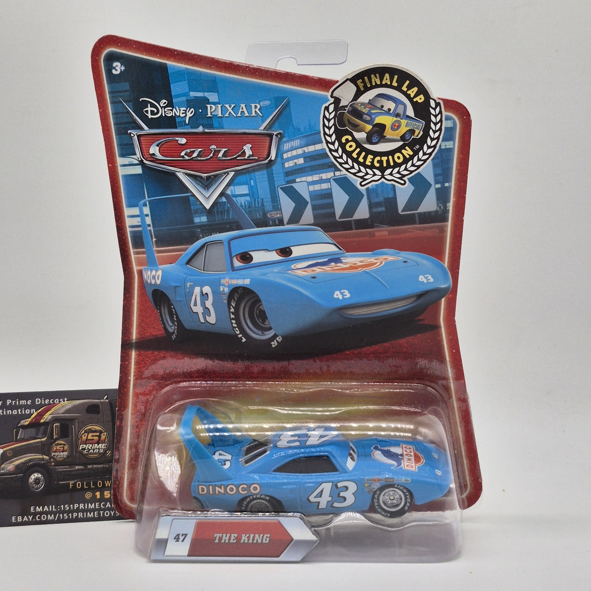 Disney Pixar Cars The King #47 Final Lap Collection Skyline Strip Weathers0