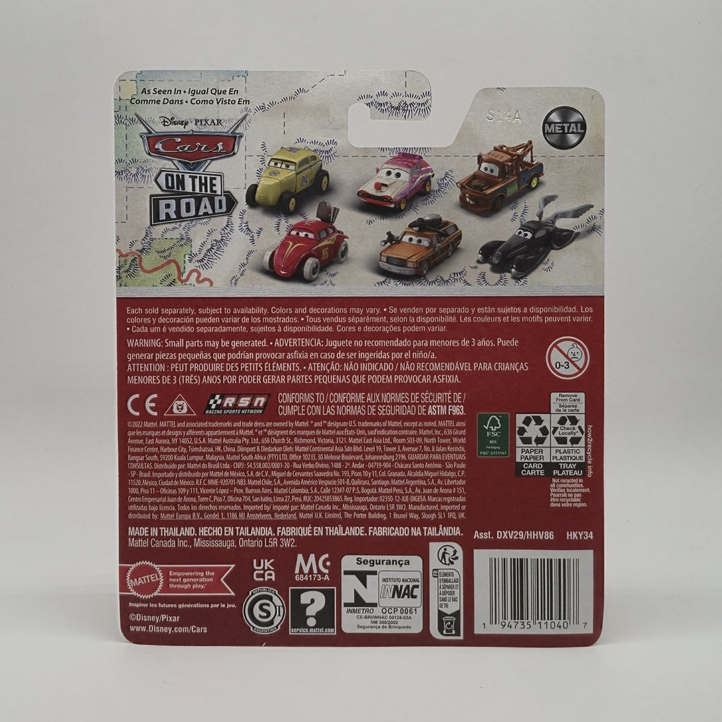 Road Trip Lightning Mcqueen Disney Pixar Cars 2023 Diecast2