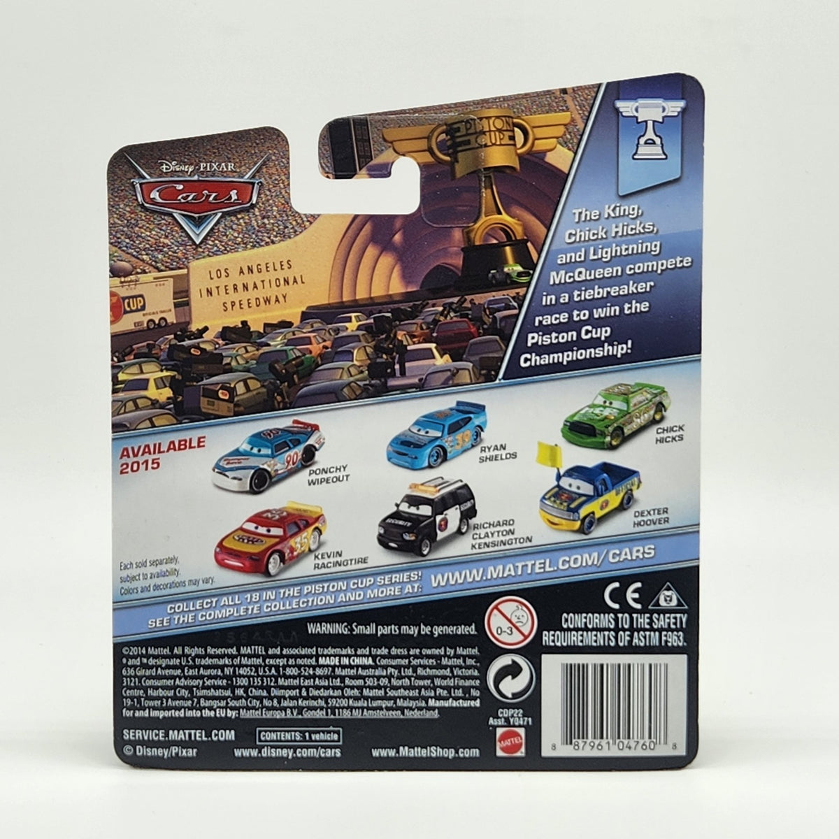 Kevin Racingtire 2014 Piston Cup Disney Pixar Cars Shifty Drug Car 1:55 Diecast2
