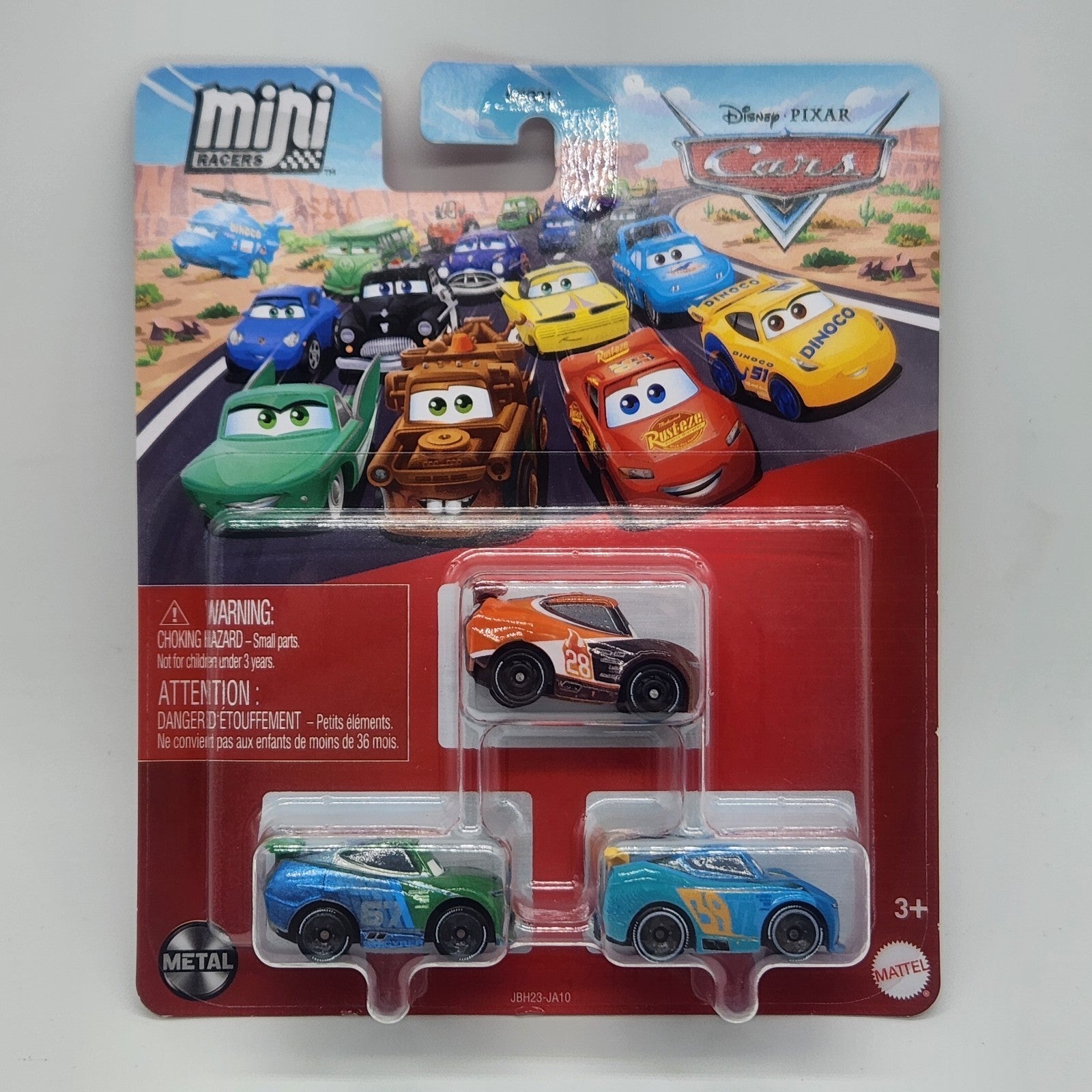 Disney and Pixar Cars Mini Racers Jim Reverick Tim Treadless Michael Rotor1