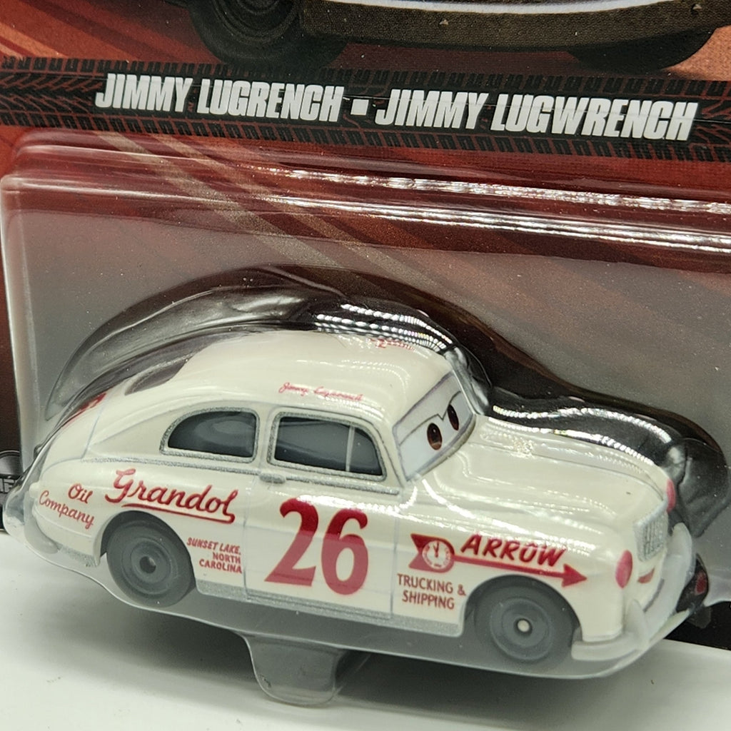 Jimmy Lugwrench Disney Pixar Cars 2026 Diecast Mattel 1:55 Grandol Oil GRR711
