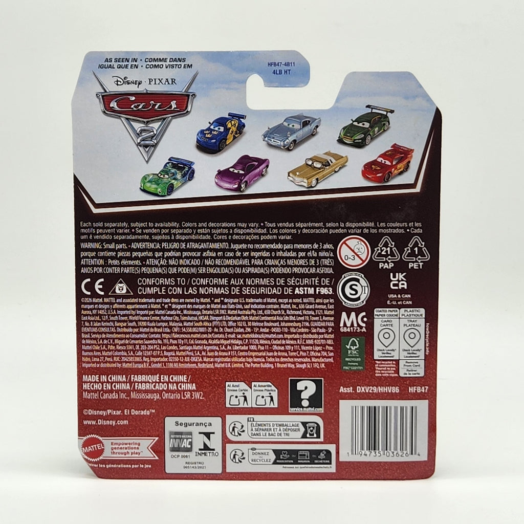 Mater With Baloon 20th Anniversary Disney Pixar Cars 2026 1:55 Mattel Diecast2