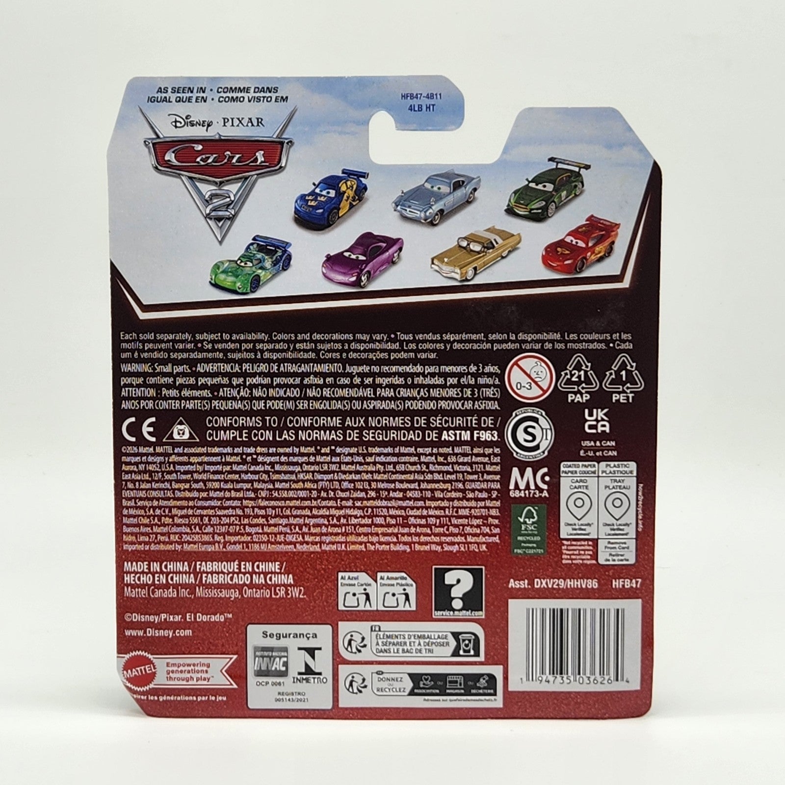 Mater With Baloon 20th Anniversary Disney Pixar Cars 2026 1:55 Mattel Diecast2