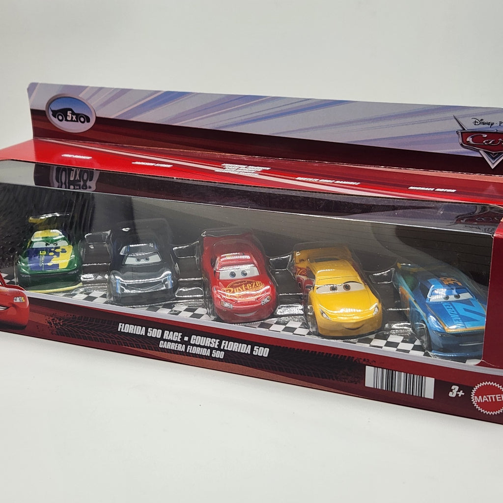 Florida 500 Race Disney Pixar Cars 5 Pack Michael Rotor Eric Braker 2026 1:551