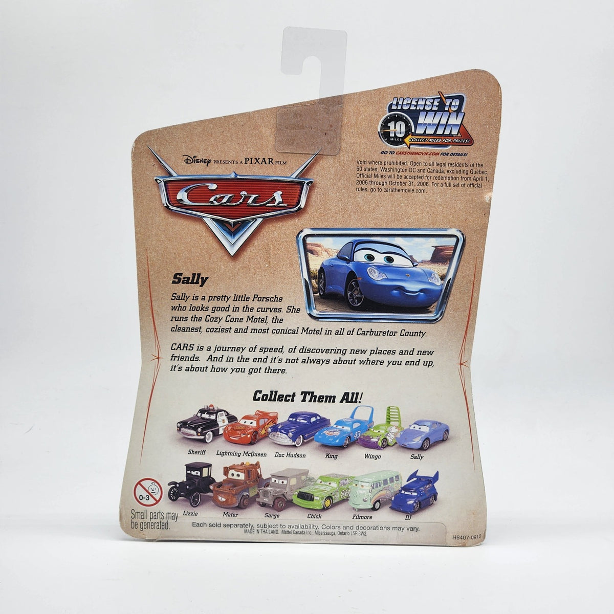 Sally 2006 Desert Series Disney Pixar Cars 1:55 Blue Porsche Diecast Toy2