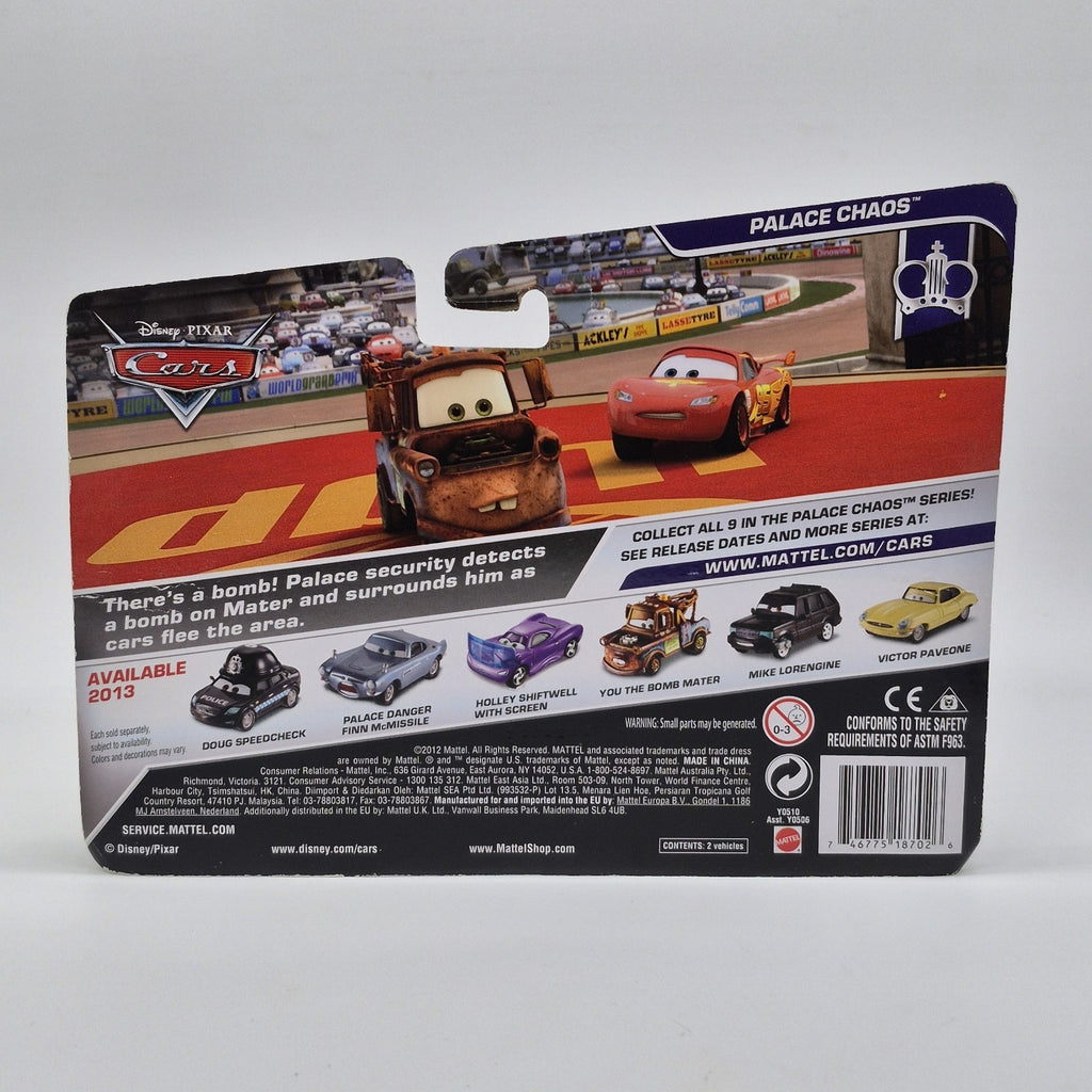Palace Danger Finn Mcmissile And Doug Speedcheck 2013 Disney Pixar Cars 1:553