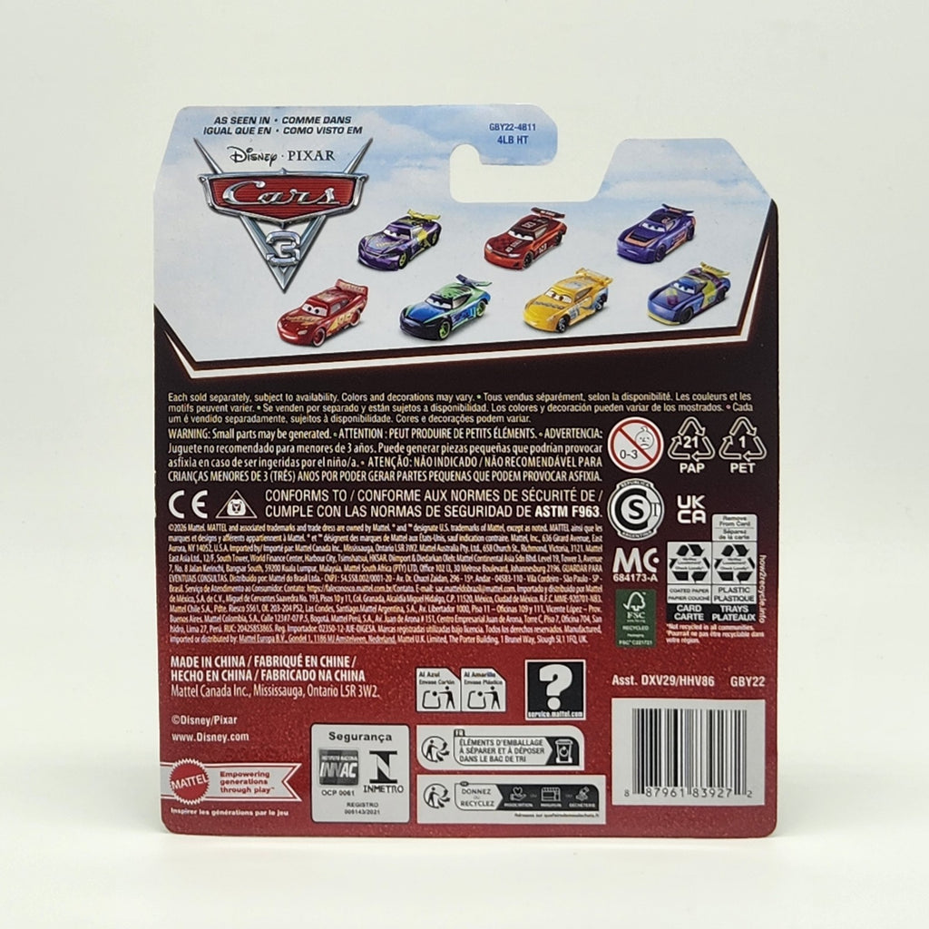 20th Anniversary Disney Pixar Cars Speedy Comet Diecast GBY22 1:55 20262