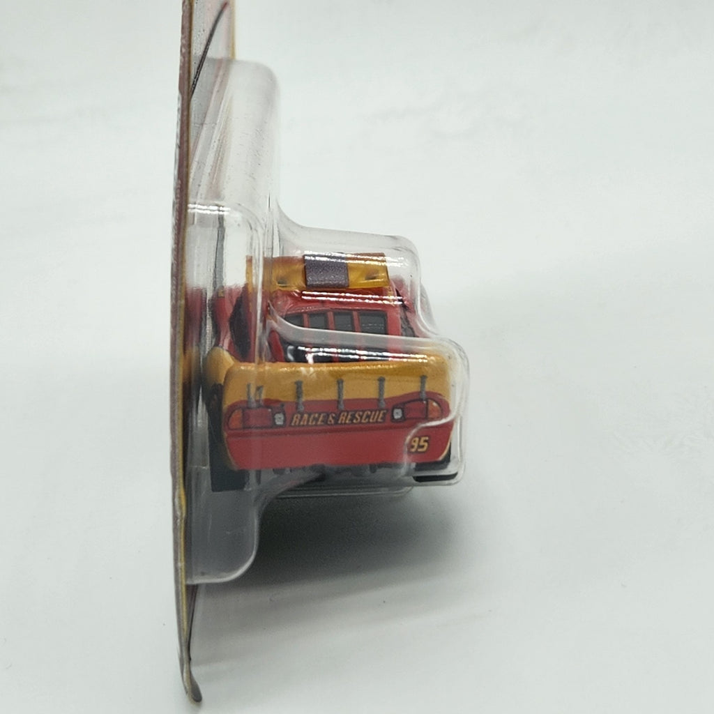Disney Pixar Cars Race & Rescue Lightning Mcqueen Metal Mattel Diecast 1:552